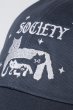 画像4: BAUF CAT SOCIETY MESH BALL CAP CHARCOAL / バウフ キャット ソサエティー メッシュ ボール キャップ チャコール (4)