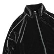 画像2: Pro Club Velour Track Jacket BLACK / プロクラブ ベロア ジャケット ブラック (2)