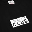 画像3: Pro Club Heavyweight Short Sleeve Embroidered Box Logo Tee BLACK / プロクラブ ヘビーウェイト 半袖 ボックスロゴ Tシャツ ブラック (3)