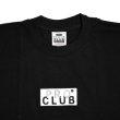 画像2: Pro Club Heavyweight Short Sleeve Embroidered Box Logo Tee BLACK / プロクラブ ヘビーウェイト 半袖 ボックスロゴ Tシャツ ブラック (2)