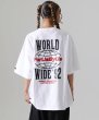 画像6: FUBU WORLD WIDE TEE WHITE / フブ ワールドワイド Tシャツ ホワイト (6)