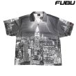 画像1: FUBU NY CITY SHIRTS BLACK / フブ ニューヨークシティ シャツ ブラック (1)