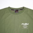 画像3: FUBU WORLD WIDE TEE KHAKI / フブ ワールドワイド Tシャツ カーキ (3)