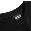 画像3: COMME des FUCKDOWN S/S LOGO TEE BLACK / コムデファックダウン ロゴ 半袖 Tシャツ ブラック (3)